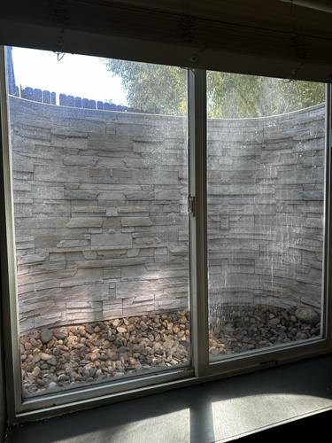 Stone Window Well Liner- Mountainland Covers
